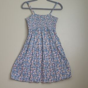 Old Navy Blue Floral Kids Dress